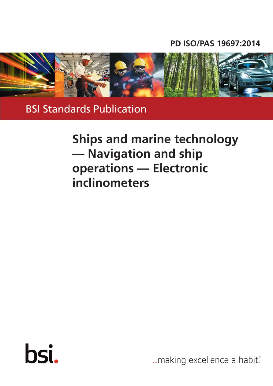 BS PD ISO/PAS 19697:2014 BS PD ISO/PAS 19697:2014