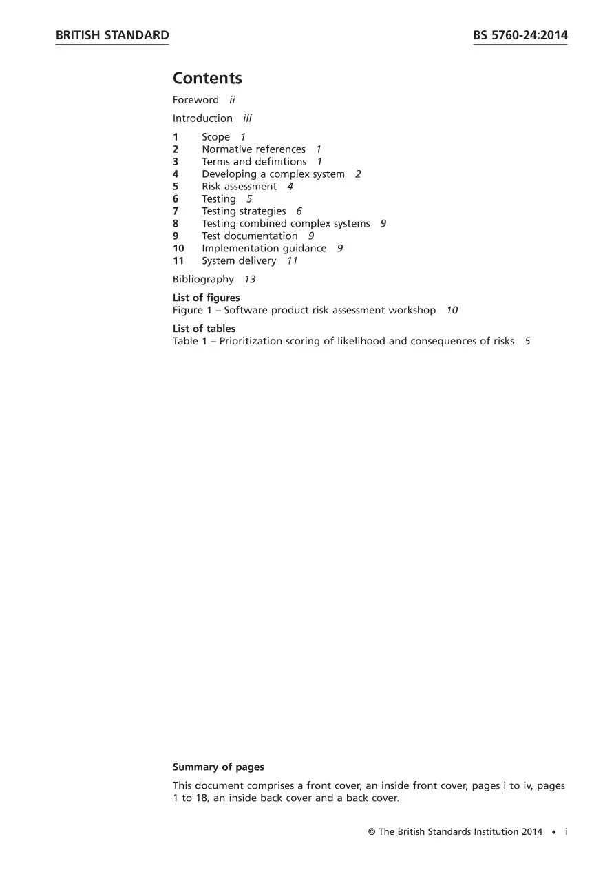 BS 5760-24:2014 BS 5760-24:2014