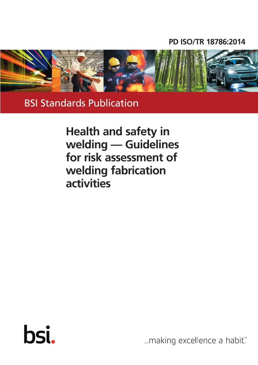 BS PD ISO/TR 18786:2014 BS PD ISO/TR 18786:2014