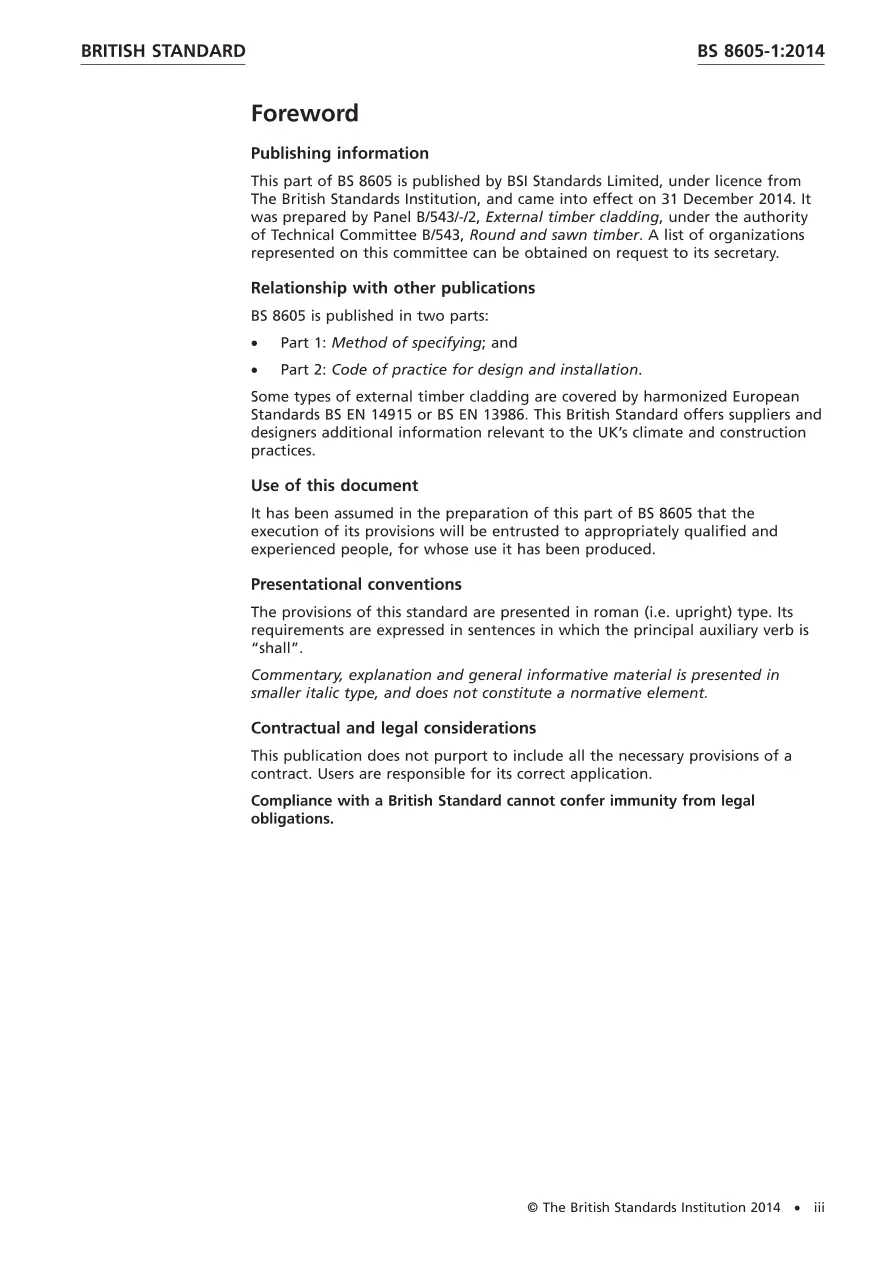 BS 8605-1:2014 BS 8605-1:2014