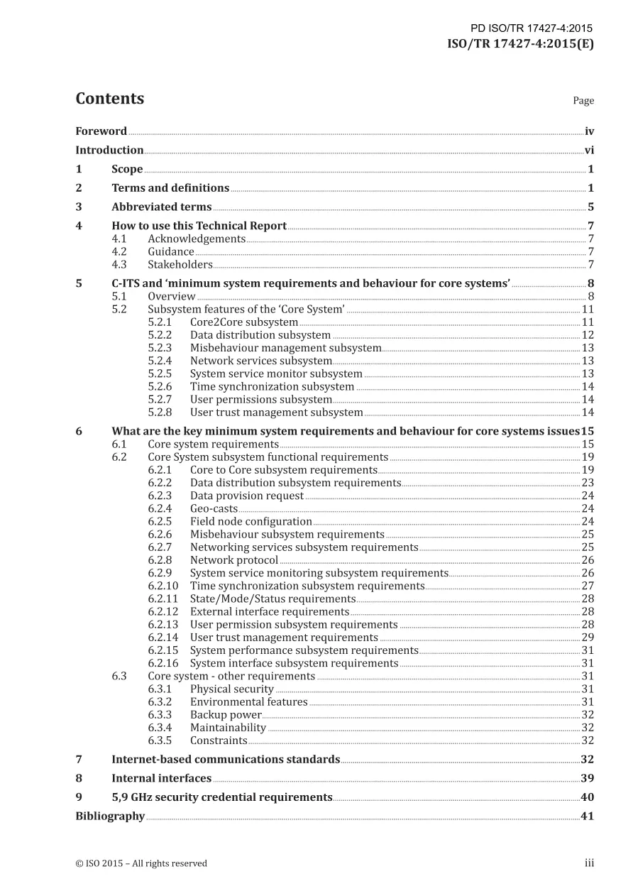 BS PD ISO/TR 17427-4:2015 BS PD ISO/TR 17427-4:2015