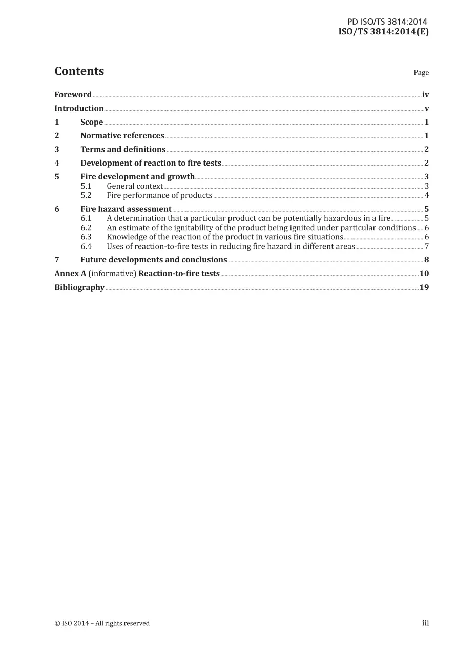 BS PD ISO/TS 3814:2014 BS PD ISO/TS 3814:2014