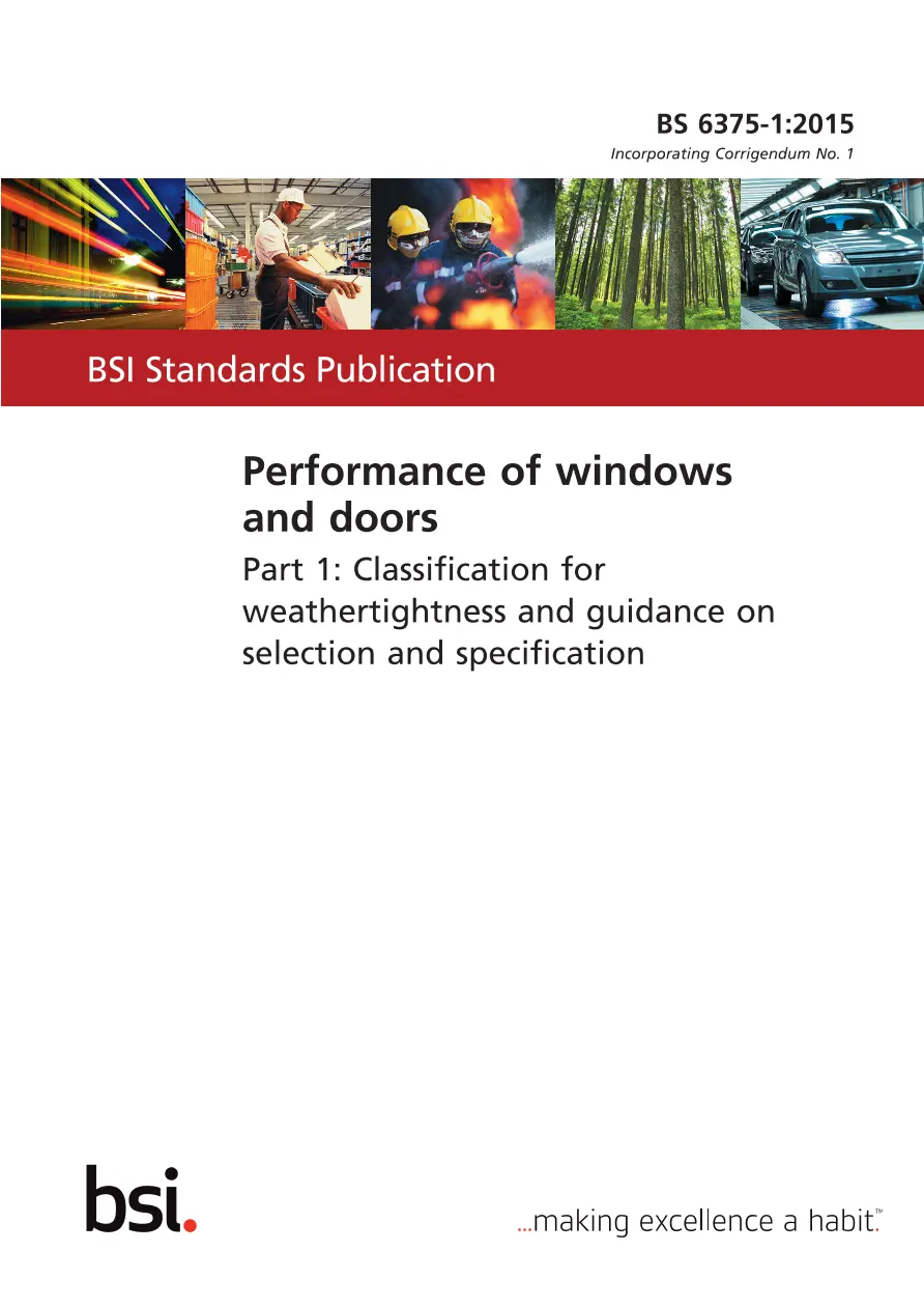 BS 6375-1:2015 BS 6375-1:2015