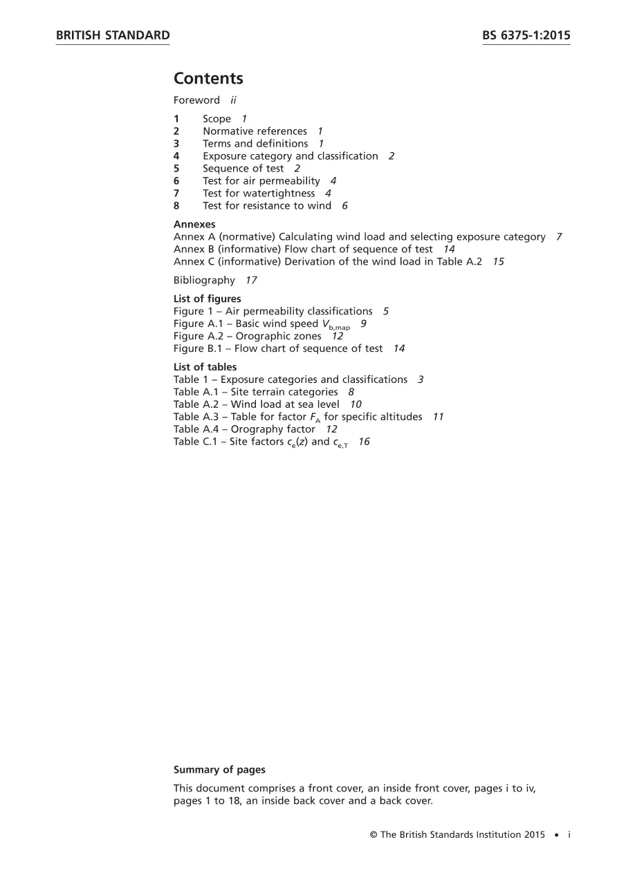 BS 6375-1:2015 BS 6375-1:2015