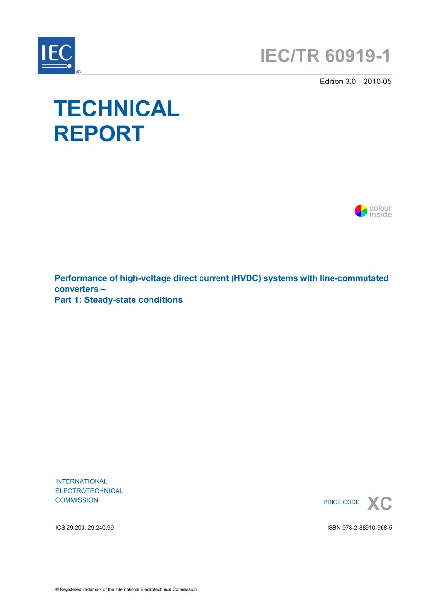 BS PD IEC/TR 60919-1:2010+A2:2017 BS PD IEC/TR 60919-1:2010+A2:2017