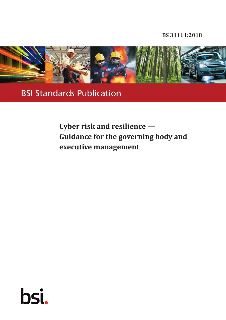 BS 31111:2018 BS 31111:2018