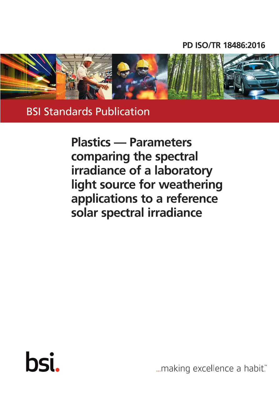 BS PD ISO/TR 18486:2016 BS PD ISO/TR 18486:2016