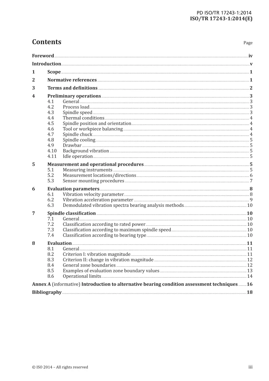 BS PD ISO/TR 17243-1:2014 BS PD ISO/TR 17243-1:2014