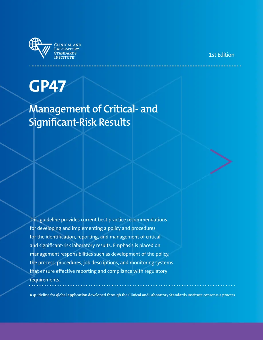 CLSI GP47 (R2019) CLSI GP47 (R2019)