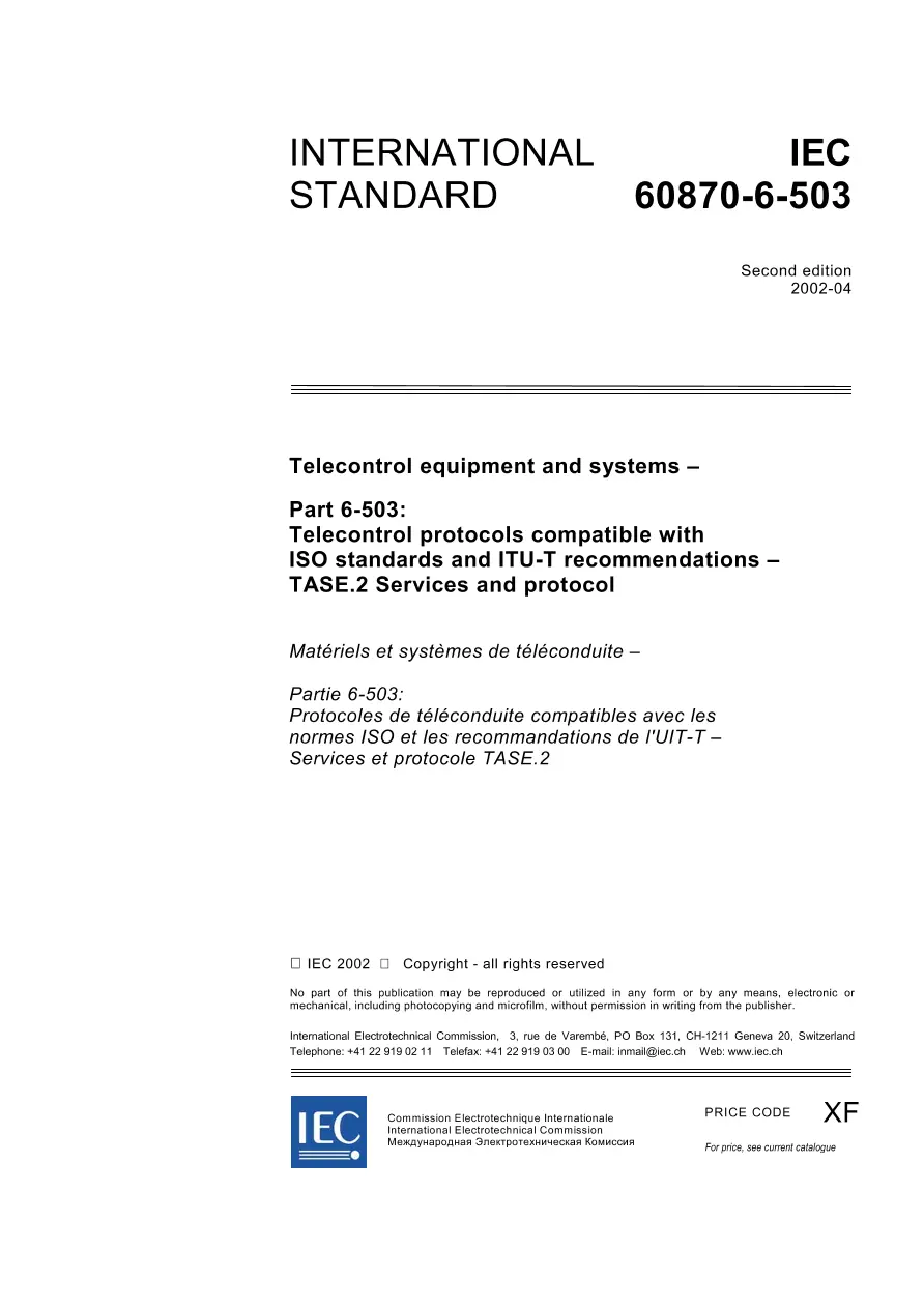 IEC 60870-6-503 Ed. 2.0 en:2002 IEC 60870-6-503 Ed. 2.0 en:2002