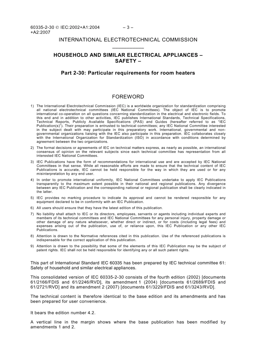 IEC 60335-2-30 Ed. 4.2 b:2007 IEC 60335-2-30 Ed. 4.2 b:2007