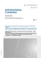 IEC 61753-087-2 Ed. 1.0 b:2010 IEC 61753-087-2 Ed. 1.0 b:2010