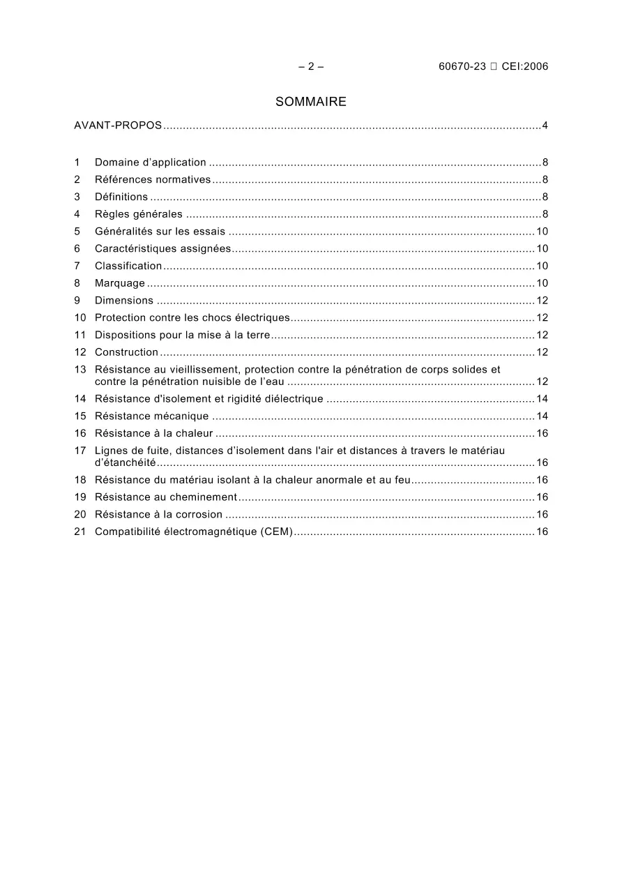 IEC 60670-23 Ed. 1.0 b:2006 IEC 60670-23 Ed. 1.0 b:2006