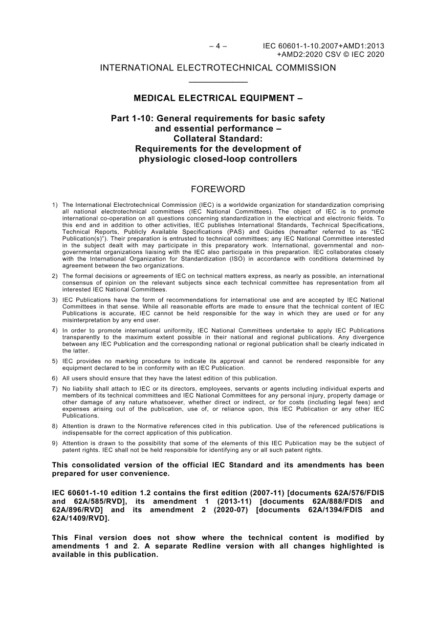 IEC 60601-1-10 Ed. 1.2 b:2020 IEC 60601-1-10 Ed. 1.2 b:2020