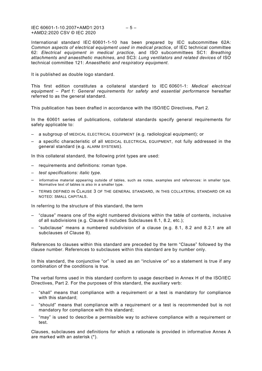 IEC 60601-1-10 Ed. 1.2 b:2020 IEC 60601-1-10 Ed. 1.2 b:2020