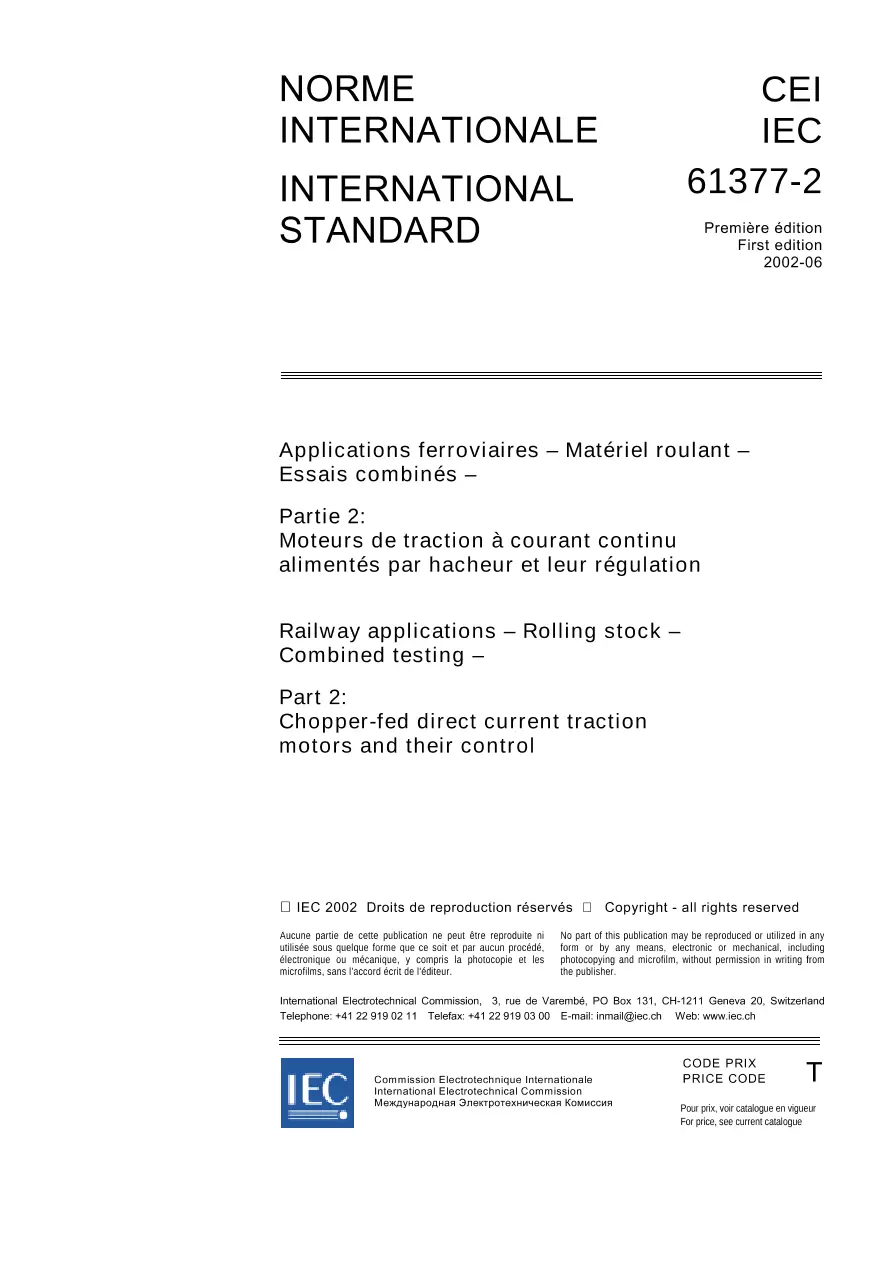 IEC 61377-2 Ed. 1.0 b:2002 IEC 61377-2 Ed. 1.0 b:2002