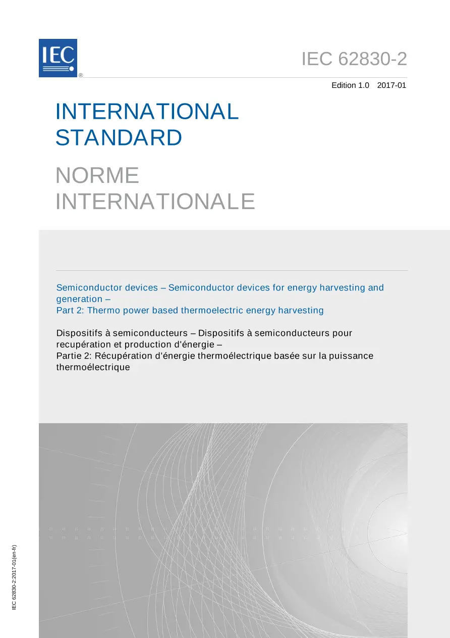 IEC 62830-2 Ed. 1.0 b:2017 IEC 62830-2 Ed. 1.0 b:2017