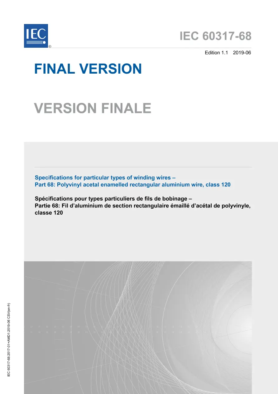 IEC 60317-68 Ed. 1.1 b:2019 IEC 60317-68 Ed. 1.1 b:2019