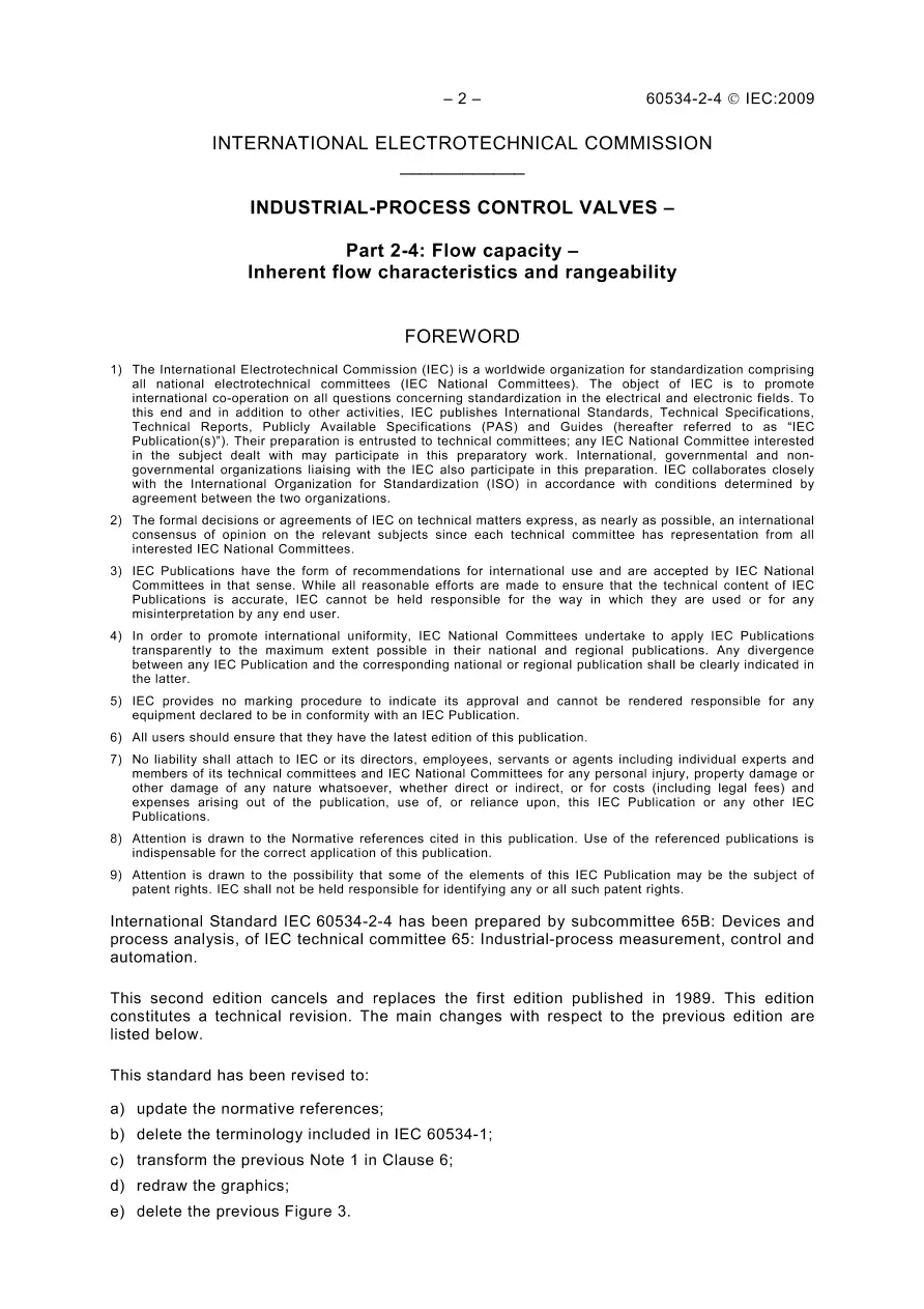 IEC 60534-2-4 Ed. 2.0 b:2009 IEC 60534-2-4 Ed. 2.0 b:2009