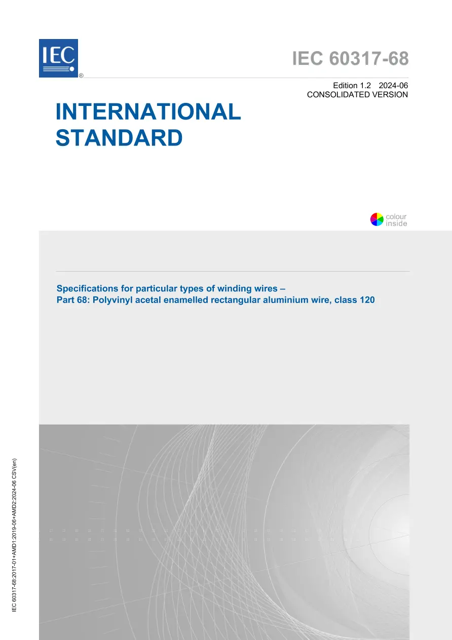 IEC 60317-68 Ed. 1.2 En:2024 IEC 60317-68 Ed. 1.2 En:2024