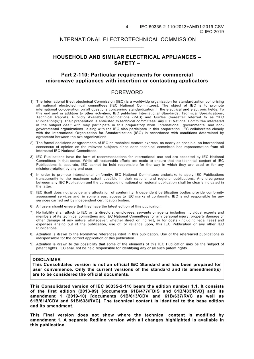 IEC 60335-2-110 Ed. 1.1 en:2019 IEC 60335-2-110 Ed. 1.1 en:2019