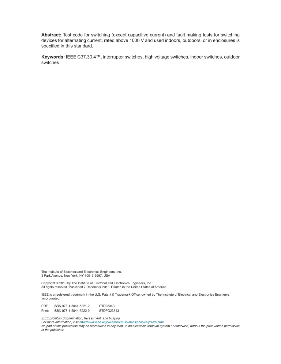 IEEE C37.30.4-2018 IEEE C37.30.4-2018