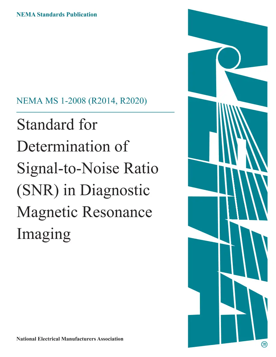 NEMA MS 1-2008 (R2014, R2020) NEMA MS 1-2008 (R2014, R2020)