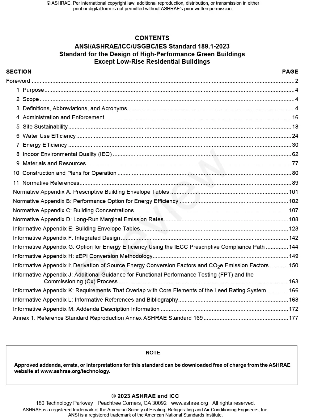 ASHRAE/ICC/USGBC/IES 189.1-2023 ASHRAE/ICC/USGBC/IES 189.1-2023