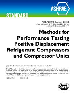 ASHRAE 23-2022 ASHRAE 23-2022