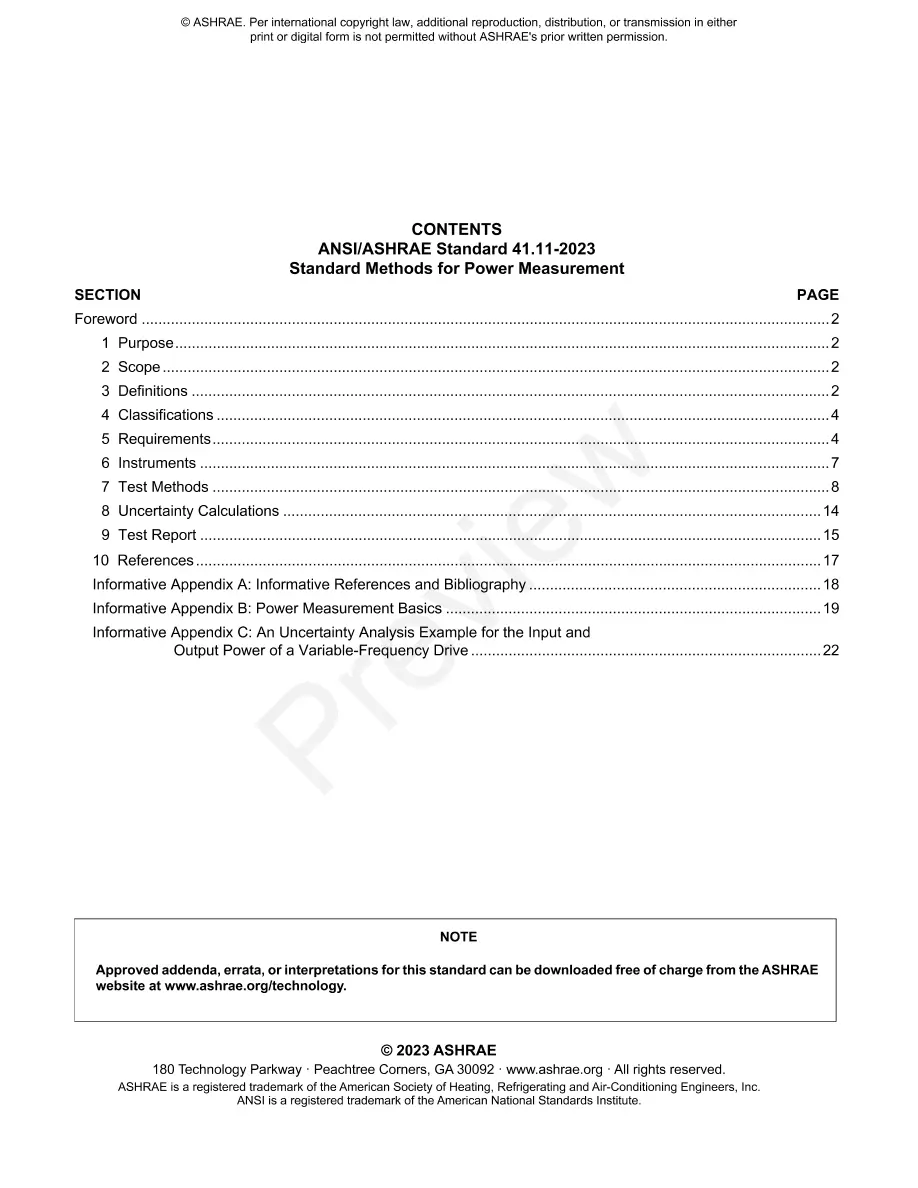 ASHRAE 41.11-2023 ASHRAE 41.11-2023