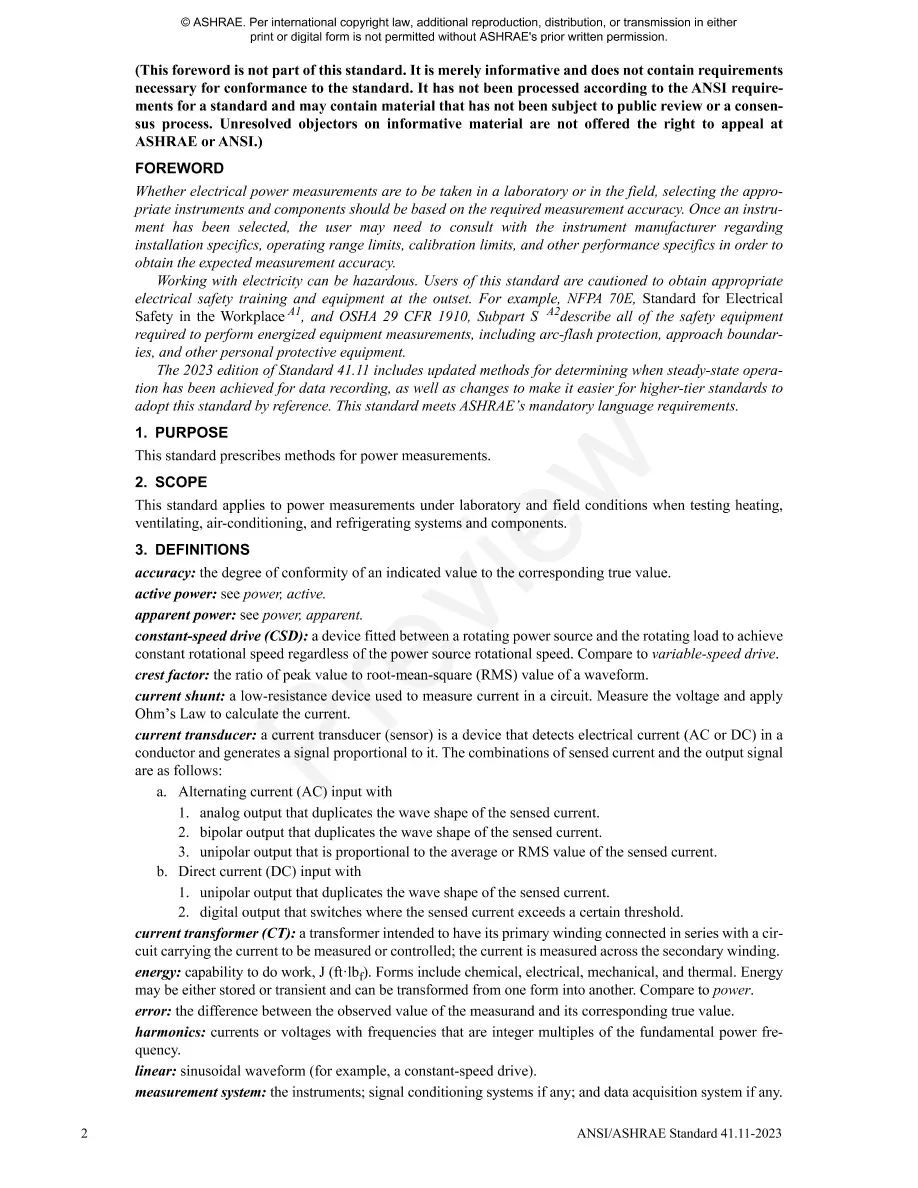 ASHRAE 41.11-2023 ASHRAE 41.11-2023