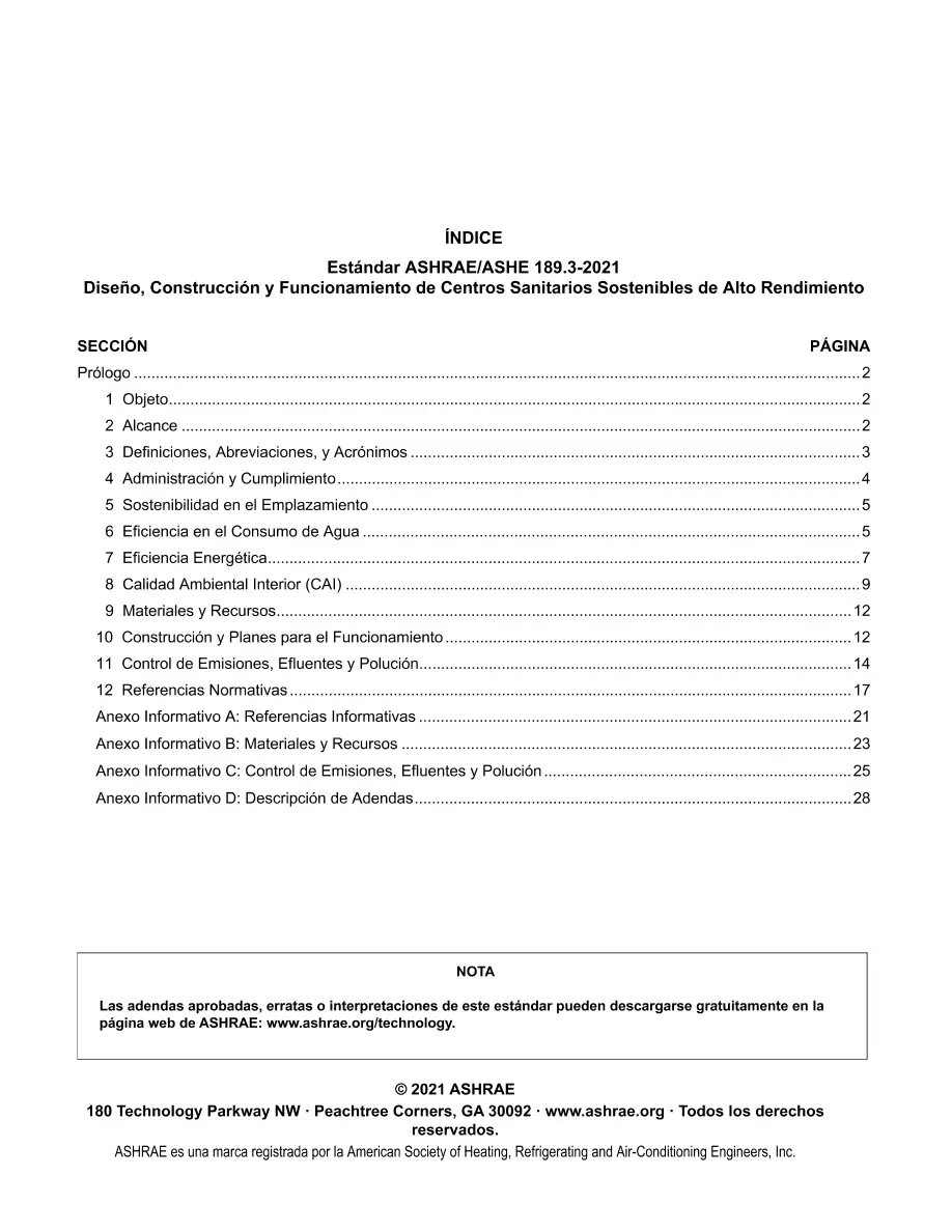 ASHRAE Spanish - Standard 189.3-2021 ASHRAE Spanish - Standard 189.3-2021