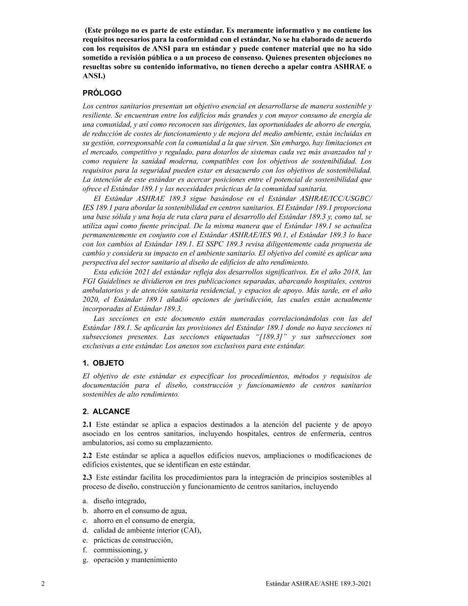 ASHRAE Spanish - Standard 189.3-2021 ASHRAE Spanish - Standard 189.3-2021