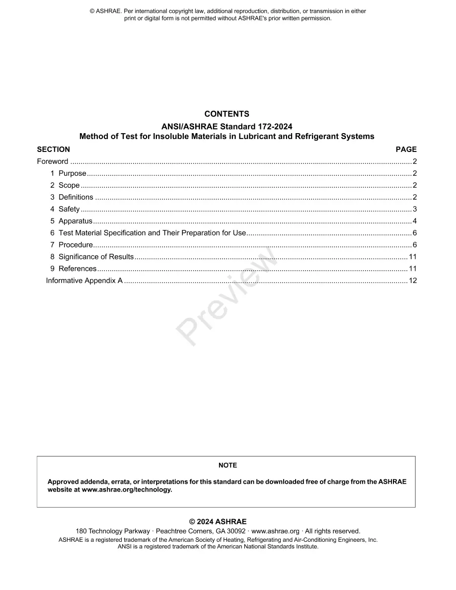 ASHRAE 172-2024 ASHRAE 172-2024