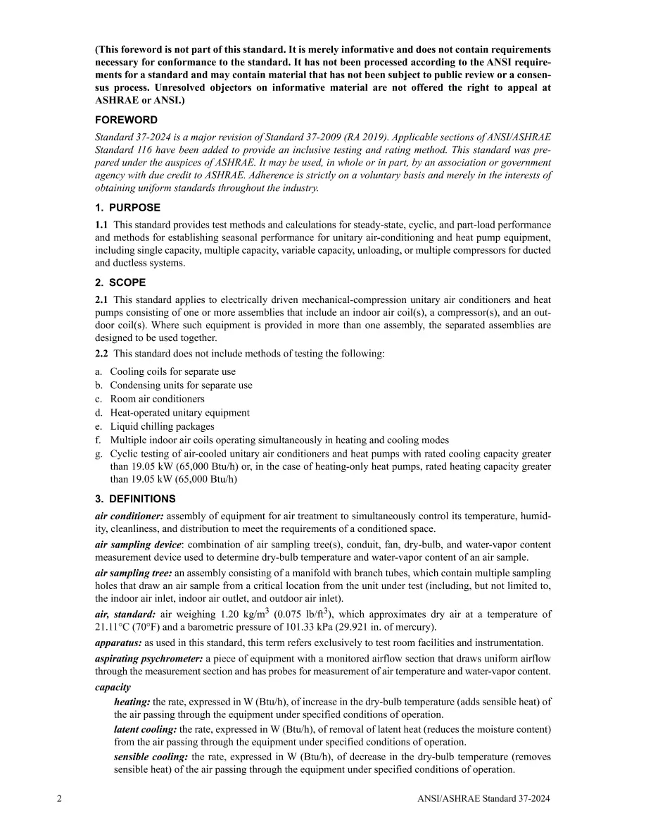 ASHRAE 37-2024 ASHRAE 37-2024