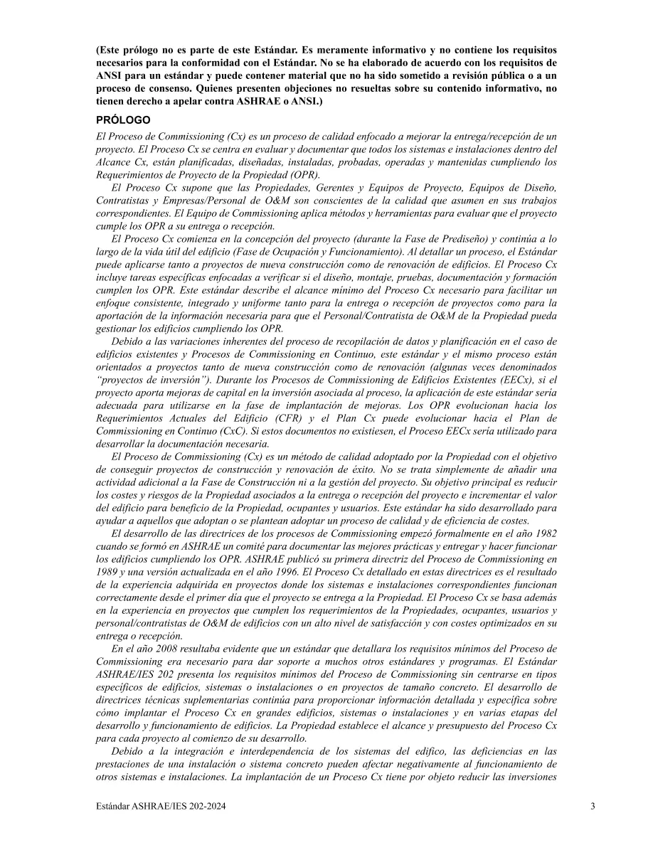 ASHRAE Spanish - Standard 202-2024 ASHRAE Spanish - Standard 202-2024