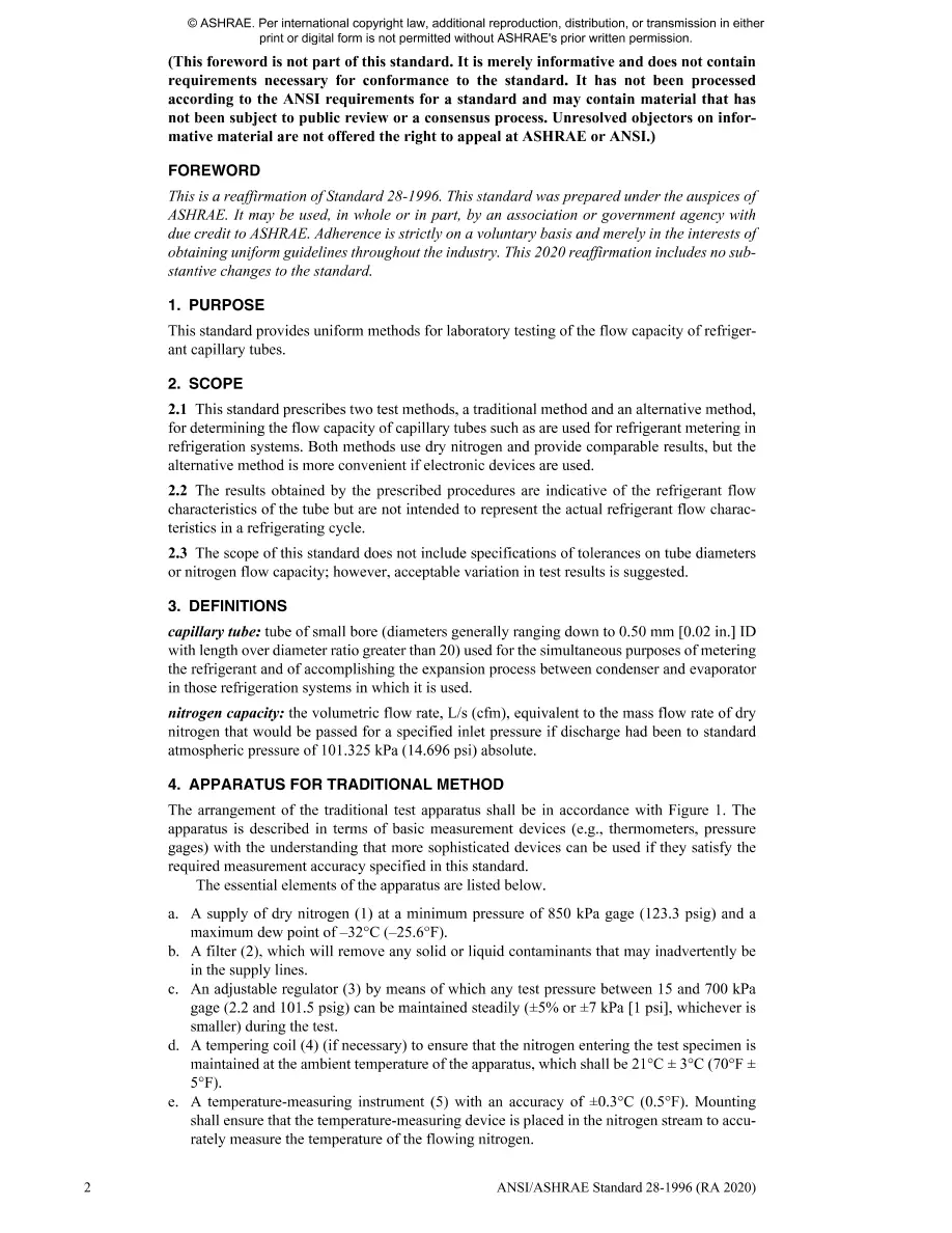 ASHRAE 28-1996 (RA2020) ASHRAE 28-1996 (RA2020)