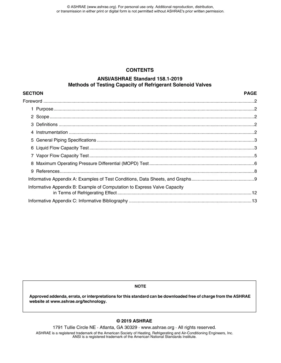 ASHRAE 158.1-2019 ASHRAE 158.1-2019