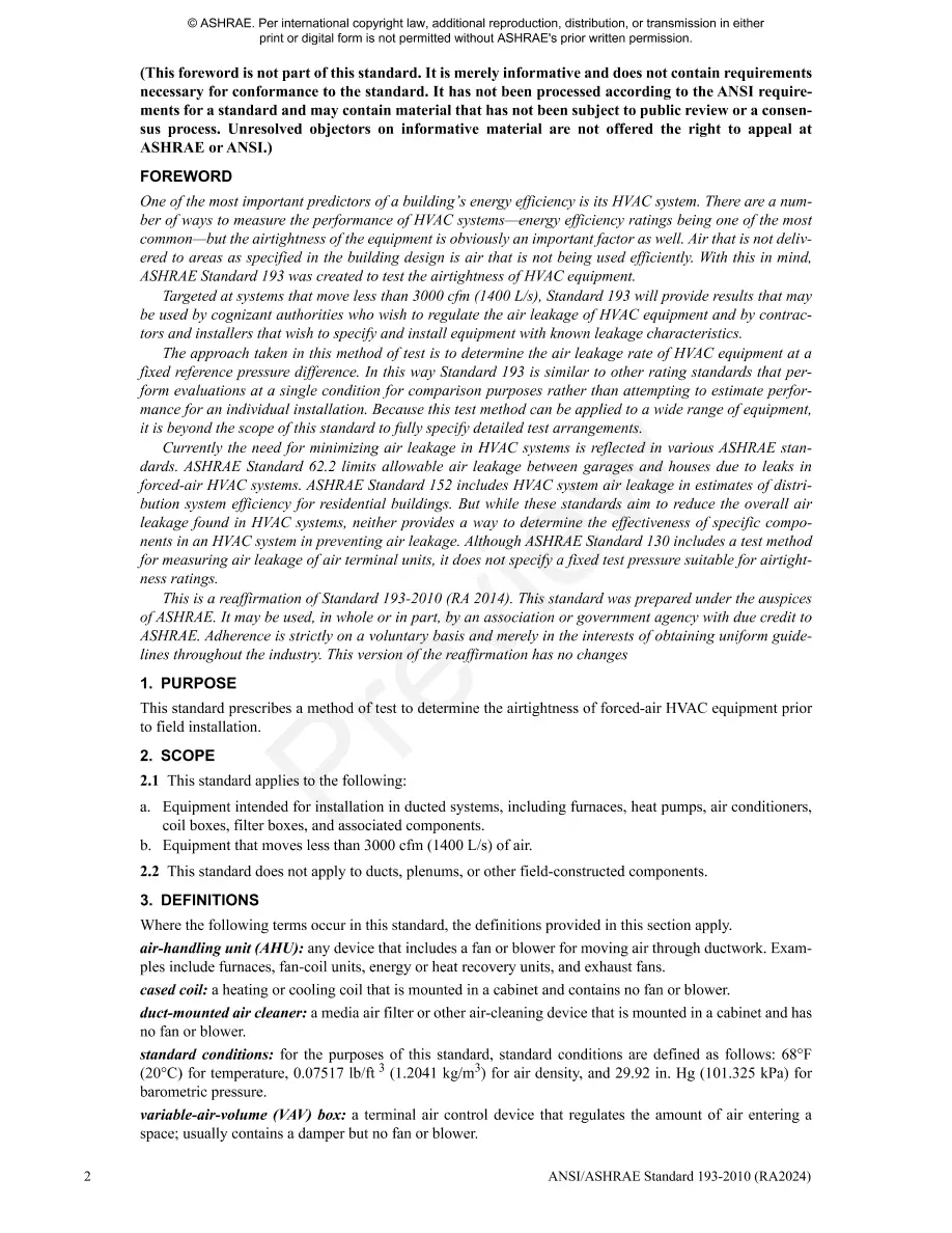 ASHRAE 193-2010 (RA2024) ASHRAE 193-2010 (RA2024)
