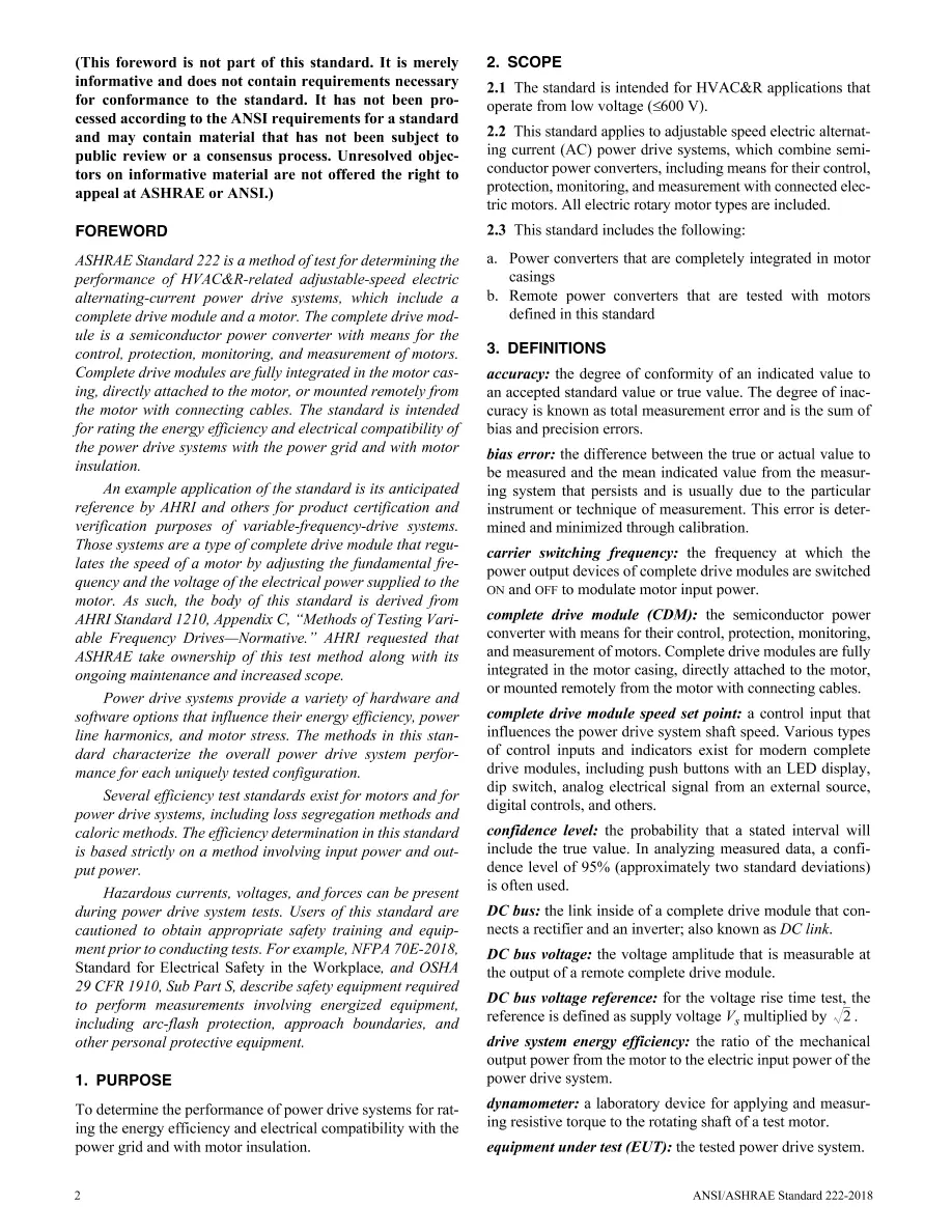 ASHRAE 222-2018 ASHRAE 222-2018