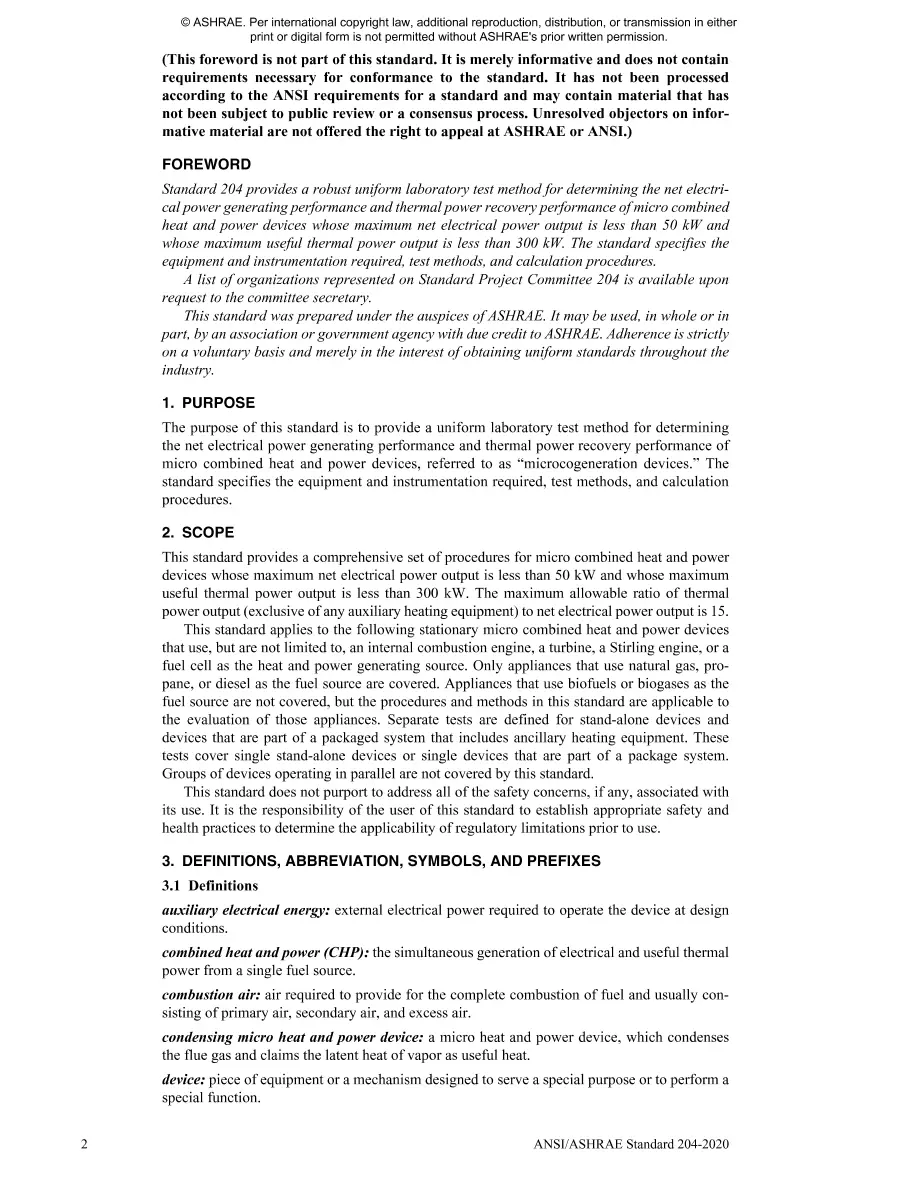 ASHRAE 204-2020 ASHRAE 204-2020