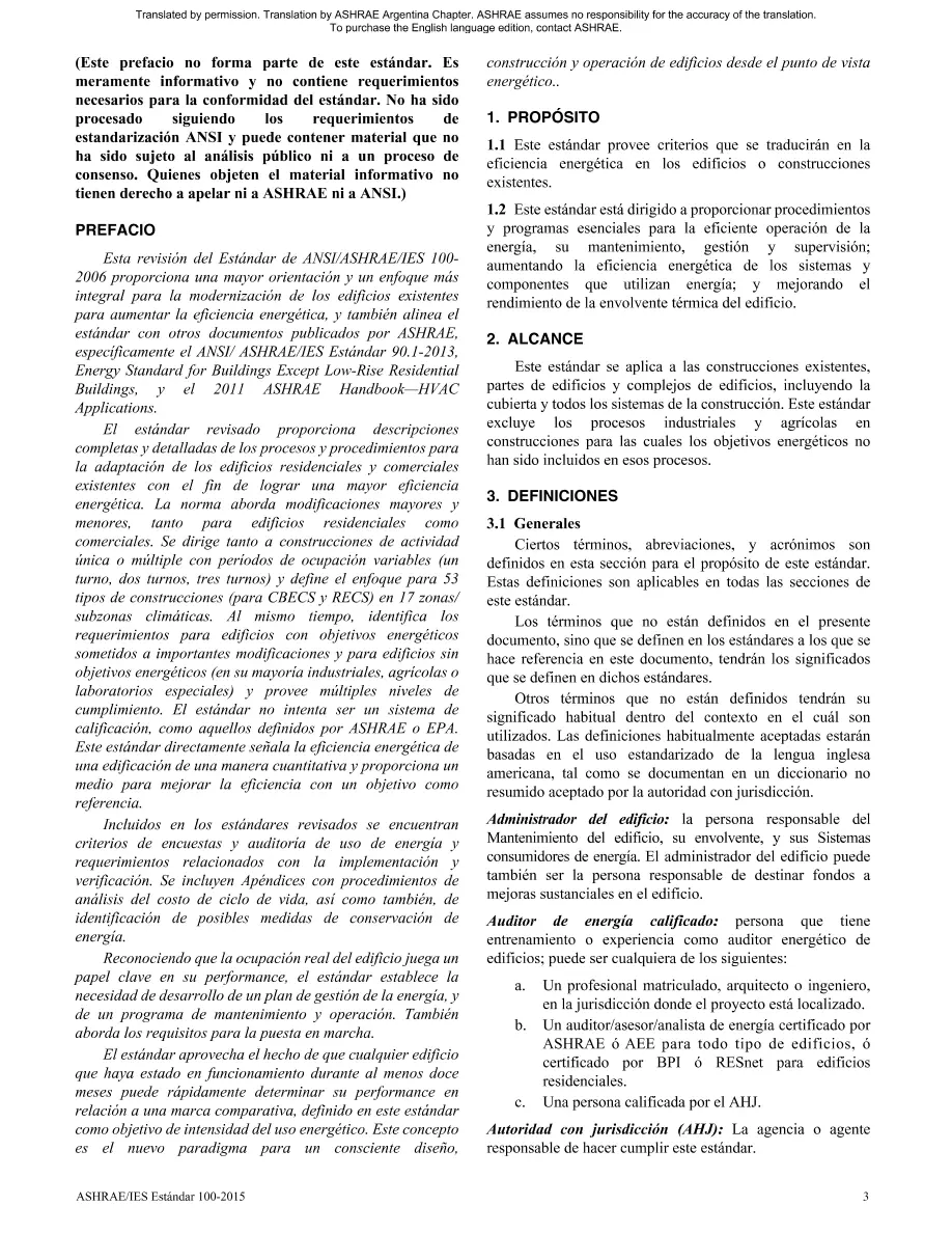 ASHRAE Spanish - Standard 100-2015 ASHRAE Spanish - Standard 100-2015