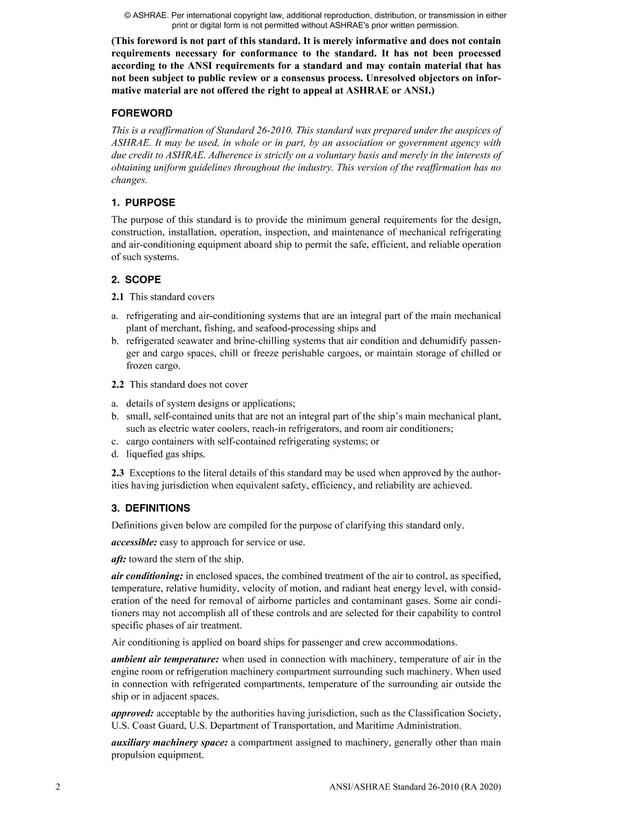ASHRAE 26-2010 (RA2020) ASHRAE 26-2010 (RA2020)