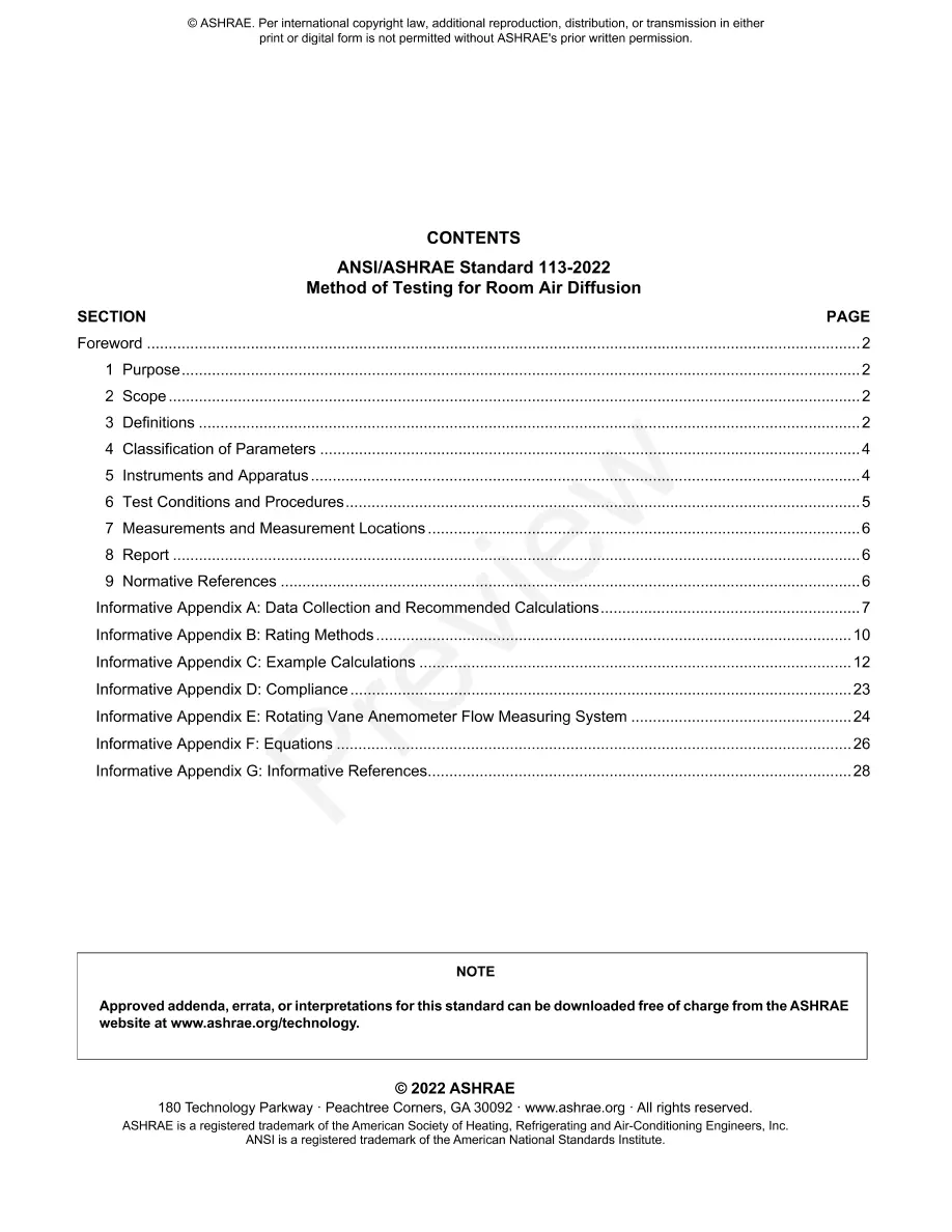 ASHRAE 113-2022 ASHRAE 113-2022
