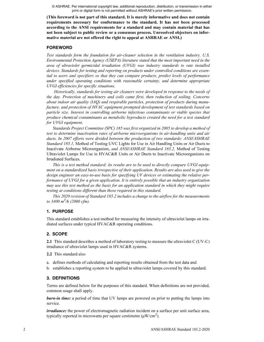 ASHRAE 185.2-2020 ASHRAE 185.2-2020