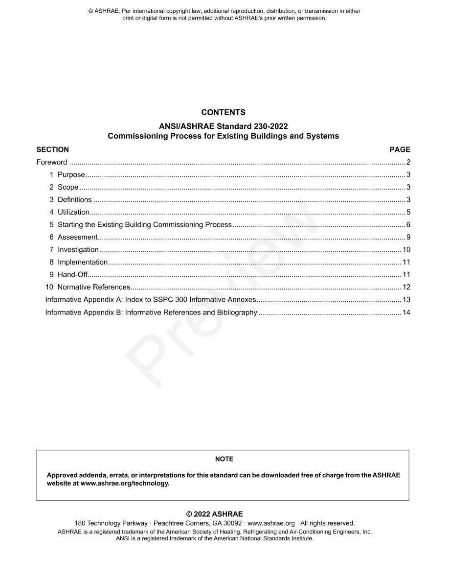 ASHRAE 230-2022 ASHRAE 230-2022