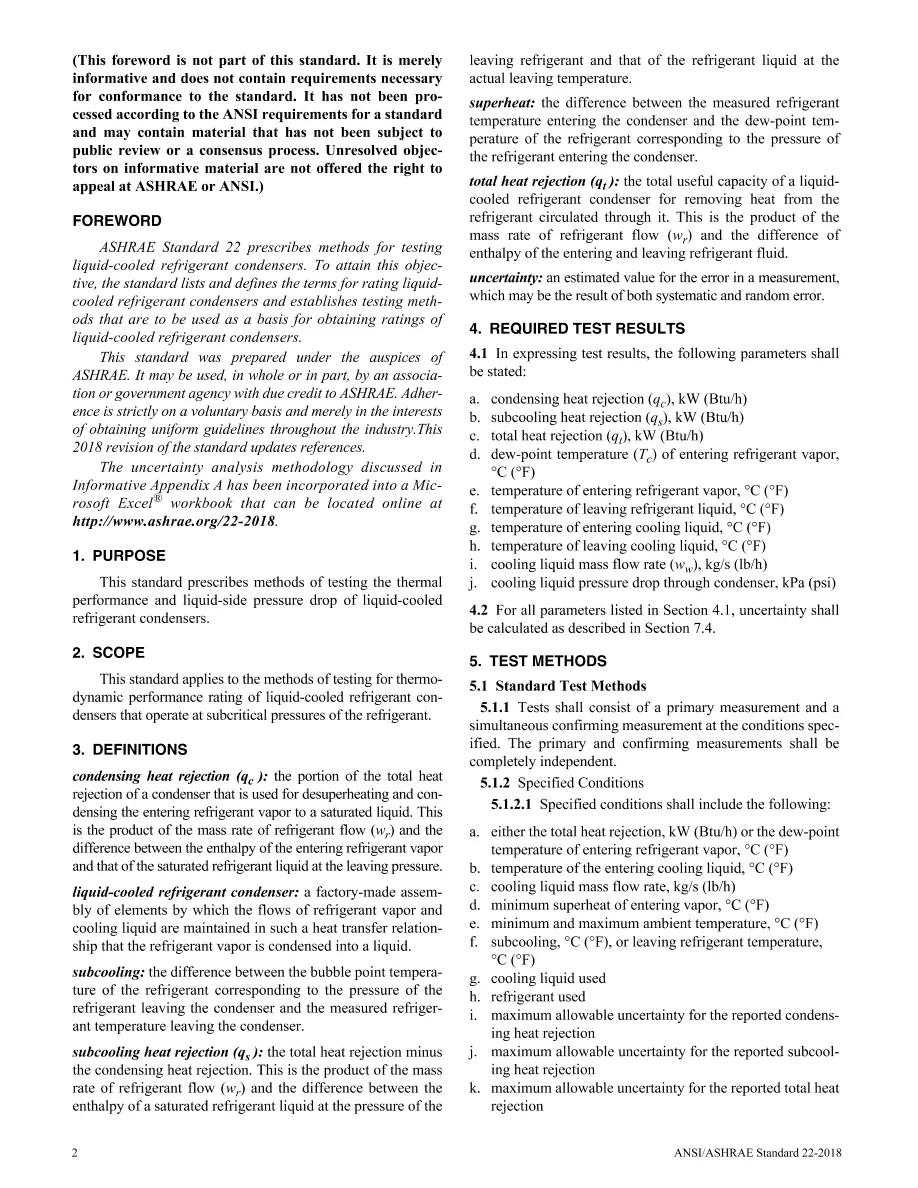 ASHRAE 22-2018 ASHRAE 22-2018
