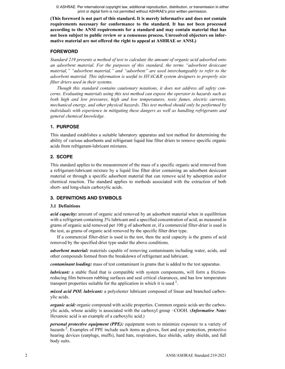 ASHRAE 219-2021 ASHRAE 219-2021