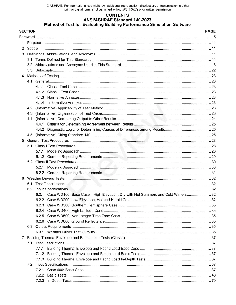 ASHRAE 140-2023 ASHRAE 140-2023