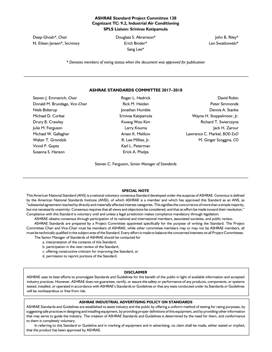 ASHRAE 128-2018 ASHRAE 128-2018